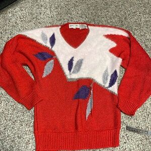 Vintage 80s/90s rabbit fur sweater